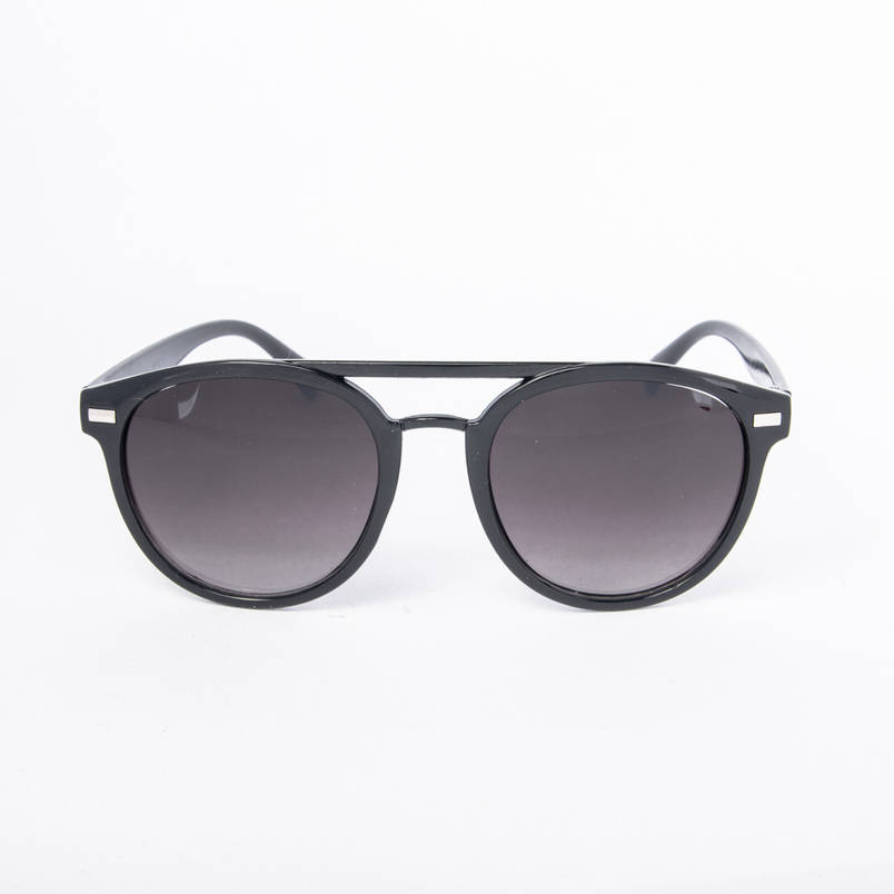 Сонцезахисні окуляри унісекс чорні — 2-16-618, фото 2