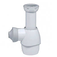 Сифон "TOUT-EN-1" універсальний для раковини та мийки "PUSH-FIT" вихід від 32 WIRQUIN