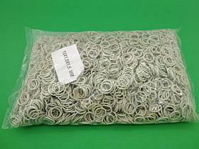 Гумка для зелені №15 ( біла )*1,5 мм 1 кг "Plast" (1 пач.)