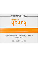 CHRISTINA Forever Young Hydra Protective Day Cream SPF 25 — Денний гідрозахисний крем SPF 25, 50 мл, фото 3