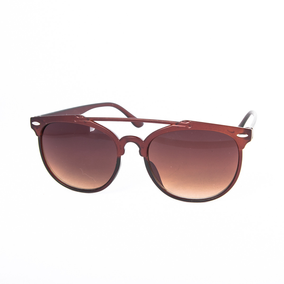 Сонцезахисні окуляри унісекс - коричневі - 2-16-623