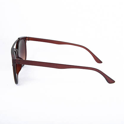 Сонцезахисні окуляри унісекс - коричневі - 2-16-623, фото 4