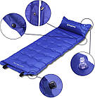 Самонадувающийся килимок KingCamp Base Camp XL(KM3559) (navy blue), фото 4