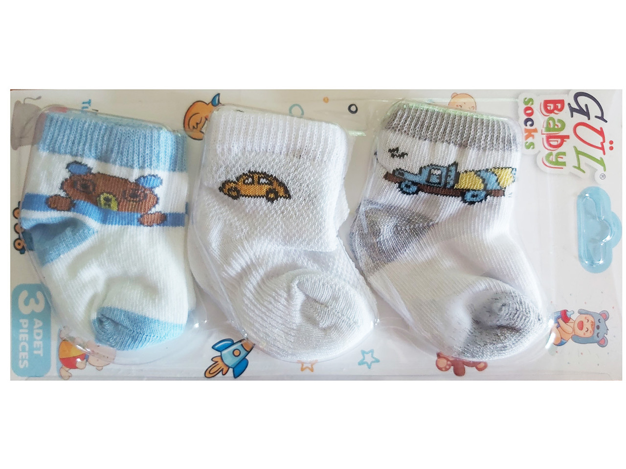 Шкарпетки для новонародженого 0-3 міс