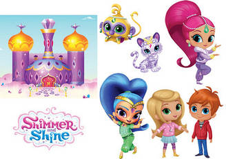 Вафельна картинка для кондитерських виробів "Shine і Shimmer", (лист А4) 6