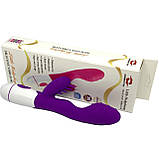 Ребристий подвійний вибратор, кліторально вагінальний лаг, інтимні іграшки з шипами, фото 3