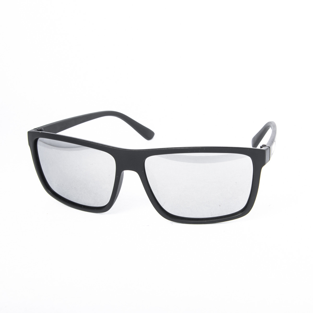 Сонцезахисні окуляри унісекс - чорні дзеркальні -2-2009