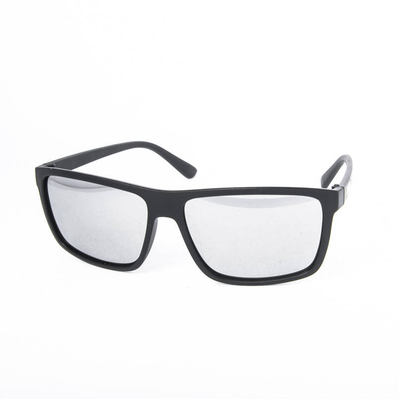 Сонцезахисні окуляри унісекс - чорні дзеркальні -2-2009, фото 1