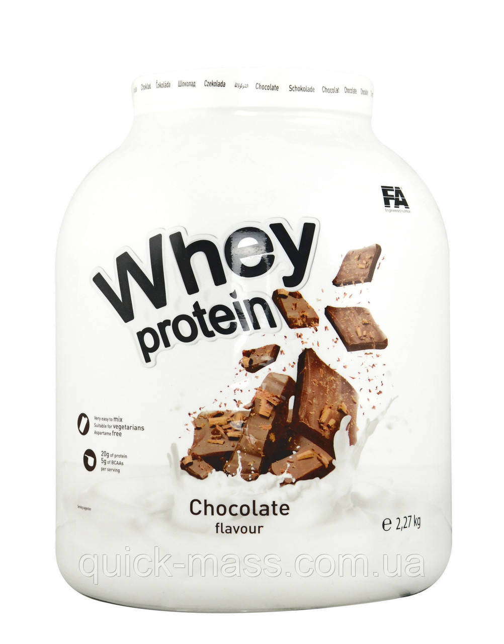 Протеїн Fitness Authority Whey Protein 2270g