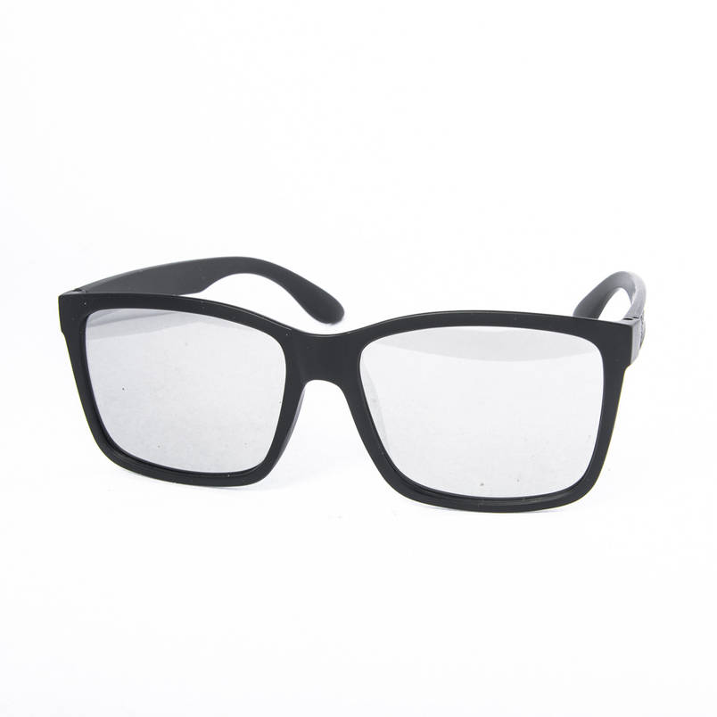 Сонцезахисні окуляри унісекс - чорні дзеркальні -2-2016-11, фото 1