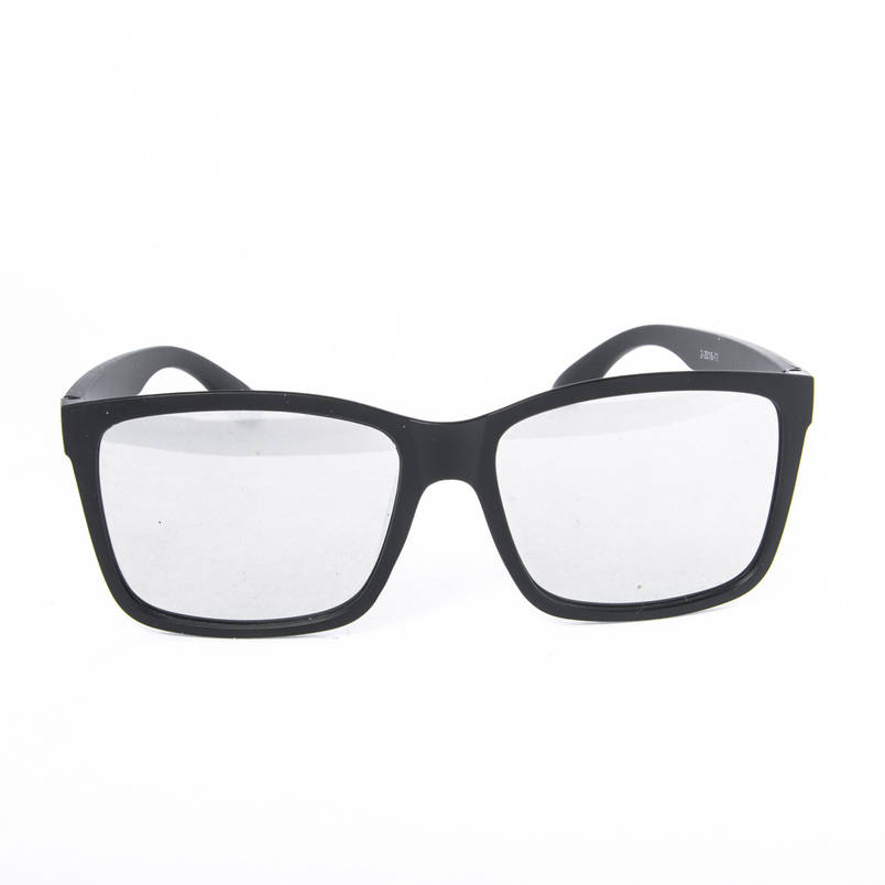 Сонцезахисні окуляри унісекс - чорні дзеркальні -2-2016-11, фото 2