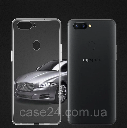 Ультратонкий 0,3 мм чохол для OPPO A12 прозорий, фото 1