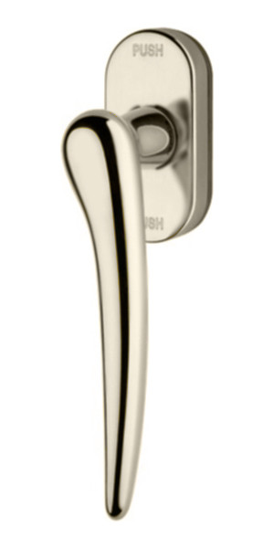 Ручка віконна Linea Cali Pin Up права нікель матовий (Італія)