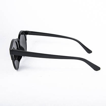 Сонцезахисні окуляри унісекс - чорні дзеркальні -2-5217, фото 4