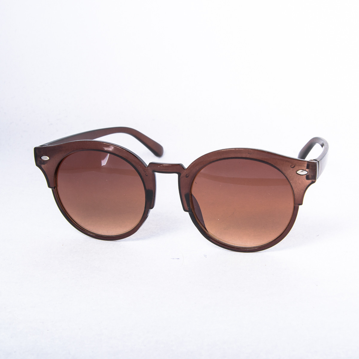 Сонцезахисні окуляри унісекс - коричневі - 2-5217