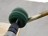 Набір шліфувальних куль зі шліфувального флісу ø 100 мм, з 3 штук, Kaindl Німеччина, фото 4