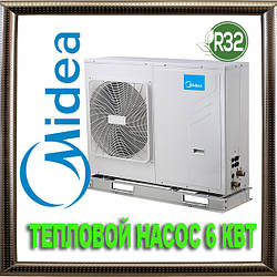 Тепловий насос моноблок Midea M-Thermal MHC-V7W/D2N85 6 кВт повітря-вода фреон R32