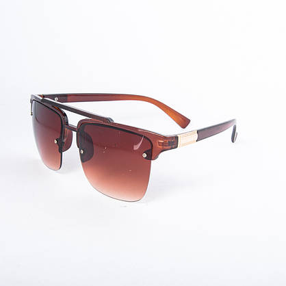 Сонцезахисні окуляри унісекс - коричневі - 2-6076-1, фото 3