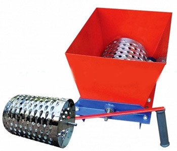 Корморізка ручна КОЗА-НОВА міні, барабан нержавійка (УКРПРОМ)