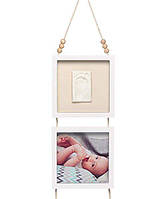 Рамка для фото з відбитком ручки Baby Art Подвійна підвісна