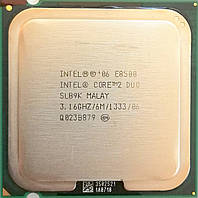 Процесор Intel Core 2 Duo E8500 E0 SLB9K 3.16 GHz 6 MB Cache 1333 MHz FSB Socket 775 Б/В