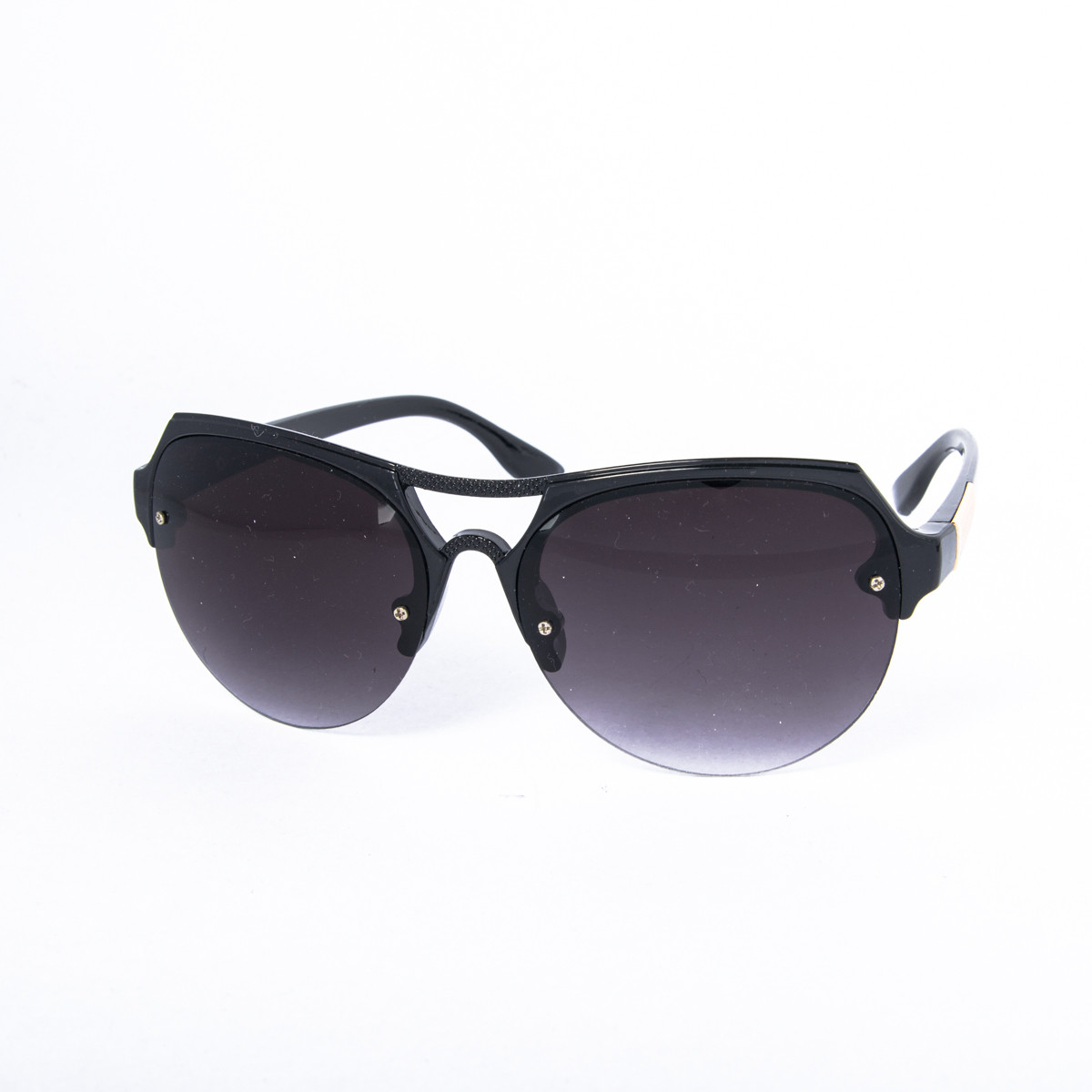 Сонцезахисні окуляри унісекс - чорні - 2-6085-1