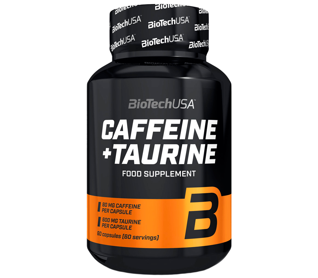 Caffeine+Taurine BioTech, 60 капсул