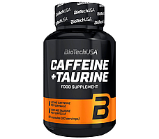 Caffeine+Taurine BioTech, 60 капсул