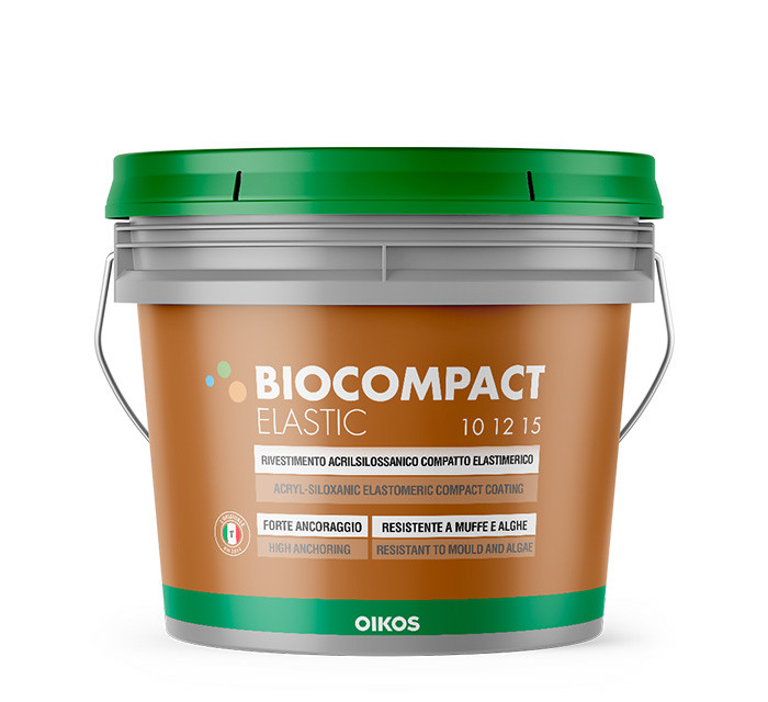 Еластичне декоративне покриття BIOCOMPACT ELASTIC. Oikos