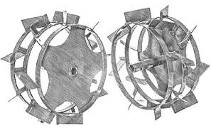 Колеса з грунтозацепами
