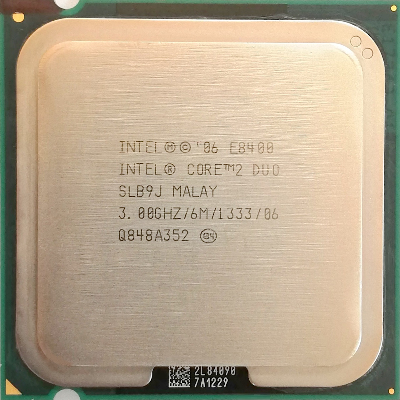 Процесор Intel Core 2 Duo E8400 E0 SLB9J 3.00 GHz 6 MB Cache 1333 MHz FSB Socket 775 Б/В
