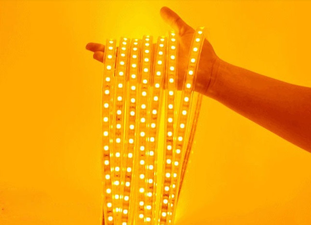 Світлодіодна стрічка Led 5050 жовтий колір, фото 1