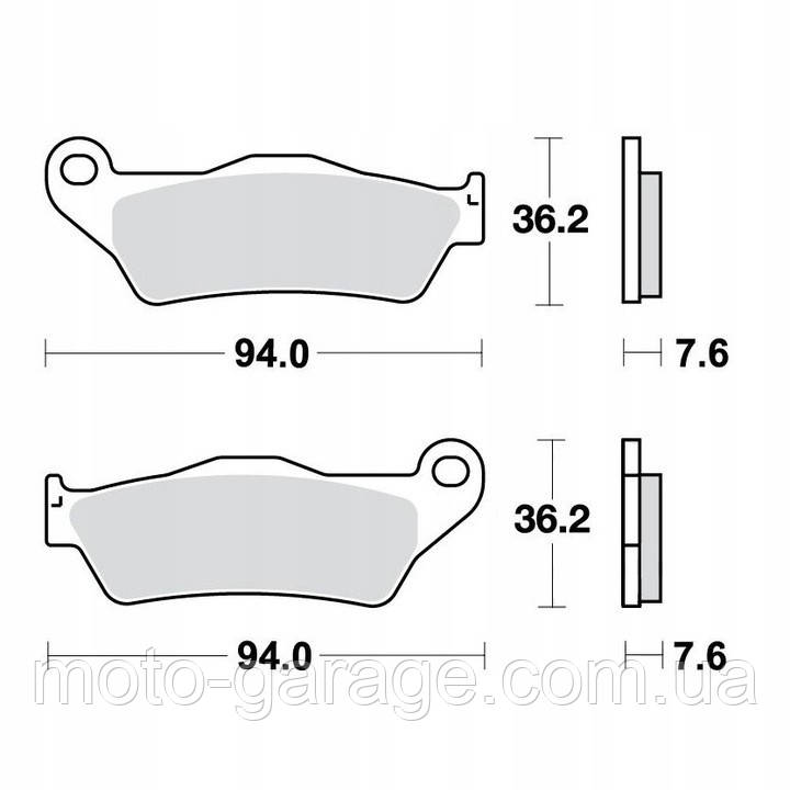 Гальмівні колодки Geon GNX,KOVI 250 PRO, BMW R 1200,K 1300 GT,KTM EXC 525,XTZ 660,XTZ 700,LC4,LC8 950/990,