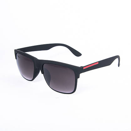 Сонцезахисні окуляри унісекс - чорні - 2-7016, фото 3