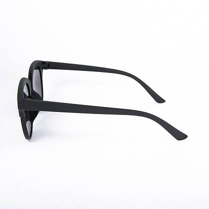 Сонцезахисні окуляри унісекс - чорні дзеркальні -2-8106, фото 4