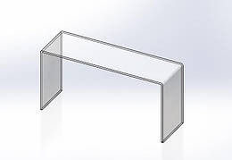Підставка під взуття 250 x 125 x 80