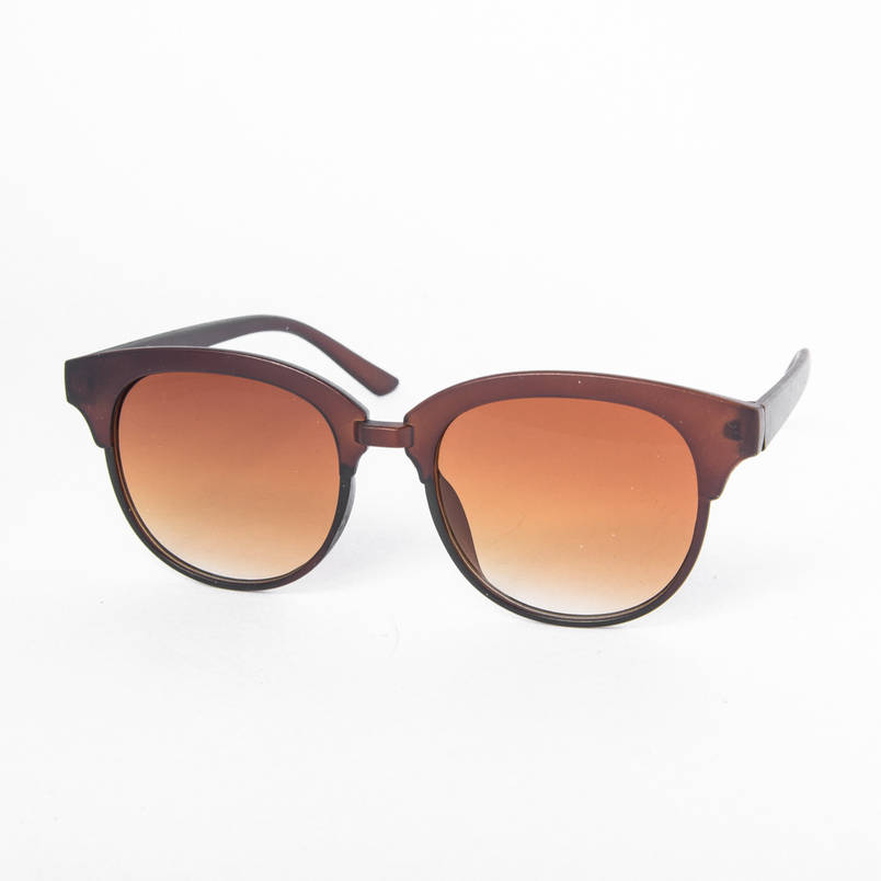 Сонцезахисні окуляри унісекс - коричневі - 2-8106, фото 1