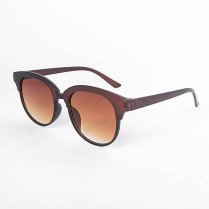 Сонцезахисні окуляри унісекс - коричневі - 2-8106, фото 3