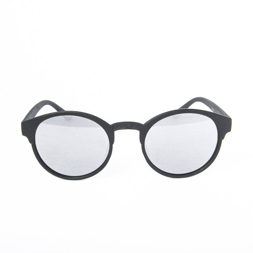 Сонцезахисні окуляри унісекс - чорні дзеркальні -2-8112, фото 2