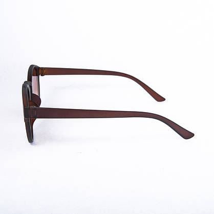 Сонцезахисні окуляри унісекс - коричневі - 2-8112, фото 4