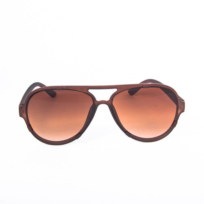 Сонцезахисні окуляри унісекс - коричневі - 2-8614, фото 2