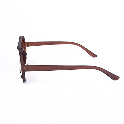 Сонцезахисні окуляри унісекс - коричневі - 2-8614, фото 4