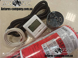 Тонкий двожильний нагрівальний мат FLEX EHM (4 м.кв) серія E-51