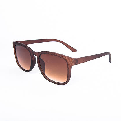 Сонцезахисні окуляри унісекс - коричневі - 2-8620, фото 3