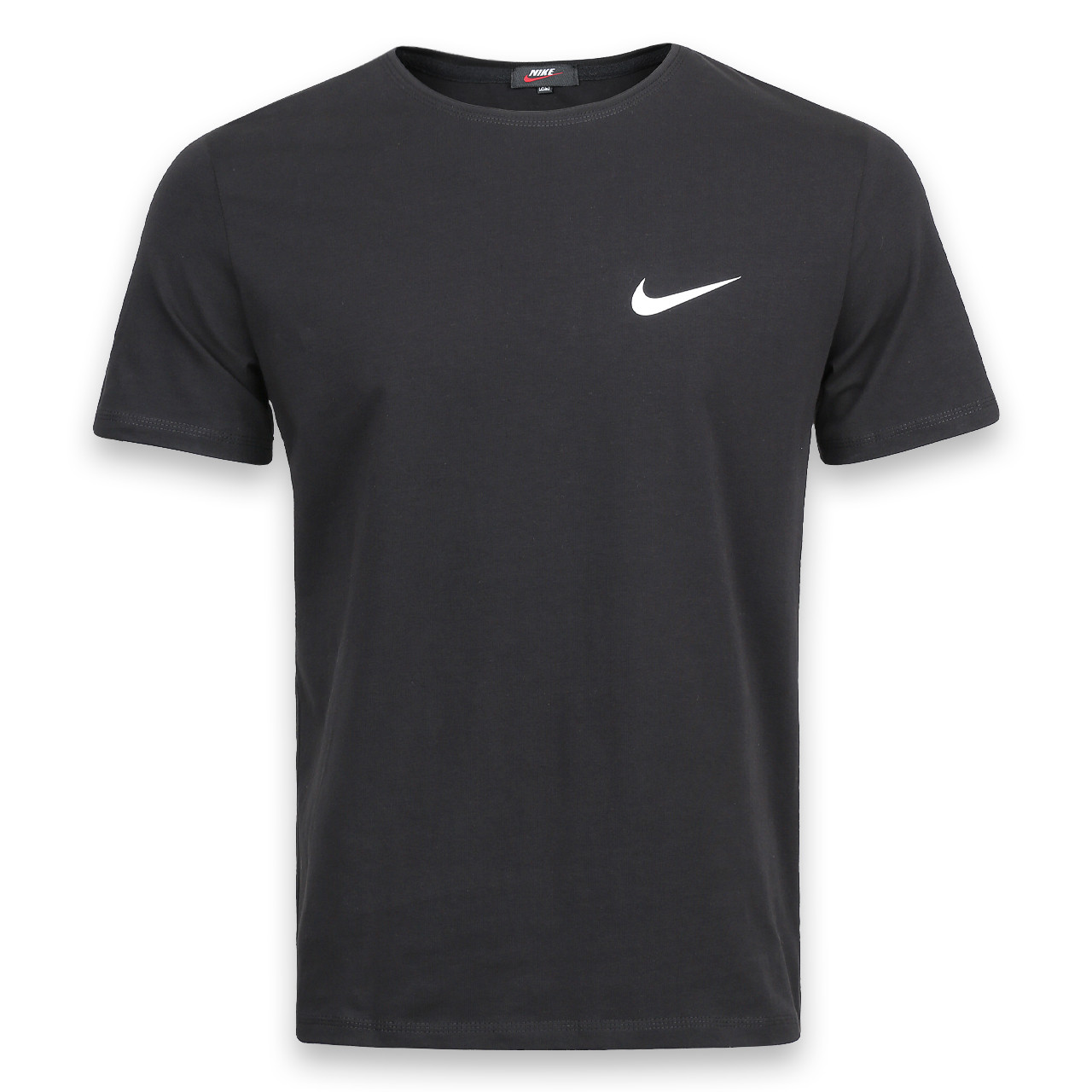 Футболка спортивная черная NIKE Ф-10 BLK L(Р) 15-002-020, фото 1
