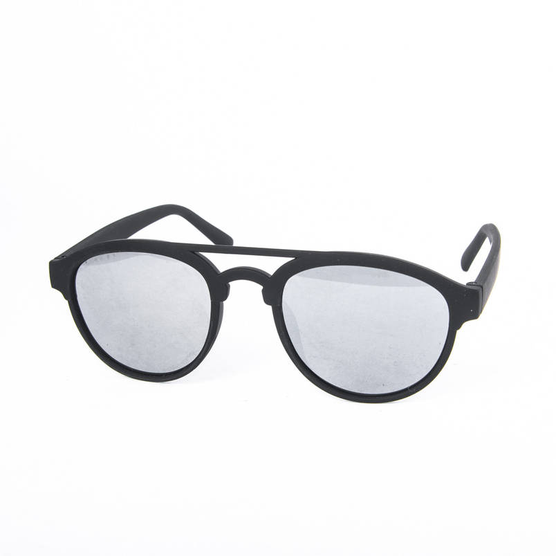 Сонцезахисні окуляри унісекс - чорні дзеркальні -2-8624, фото 1