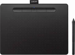 Графічний планшет Wacom Intuos M Bluetooth Чорний (CTL-6100WLK-N)