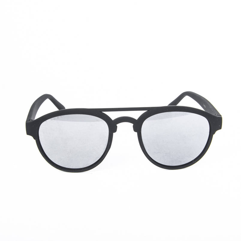 Сонцезахисні окуляри унісекс - чорні дзеркальні -2-8624, фото 2