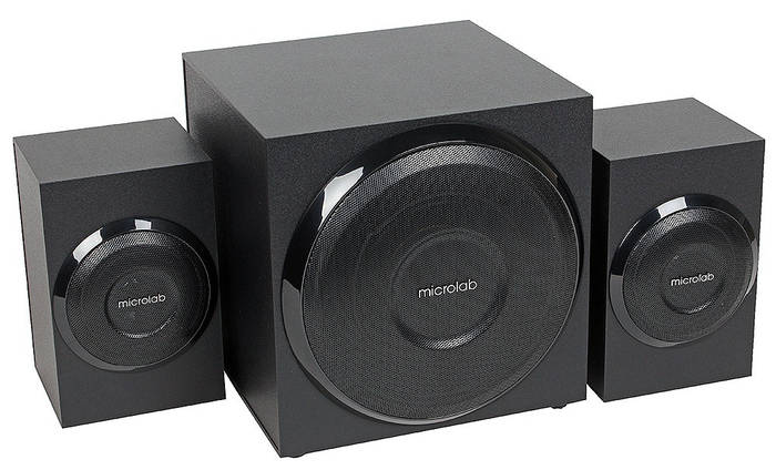 Акустическая система (Колонки) Microlab 2.1 M-110 Черный (ID#1229287890 ...