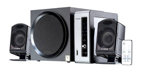 Акустична система (Колонки) Microlab 2.1 FC550 Чорний Із зовнішнім підсилювачем, фото 1